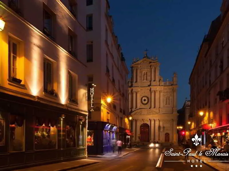 Hotel Saint Paul Le Marais Paryż
